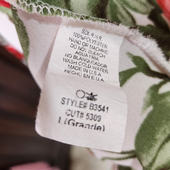 Womens White Floral Kimono - Picture 6 of 6